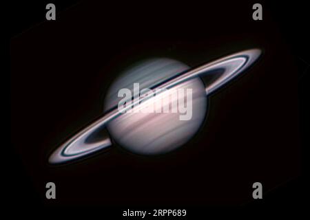 the planet saturn Stock Photo