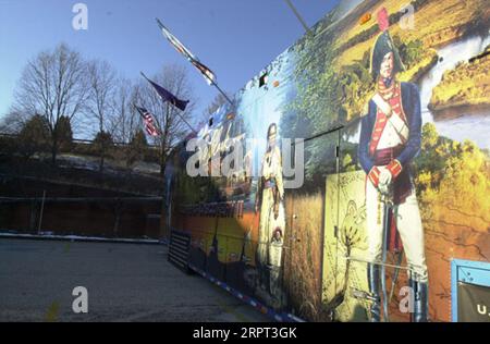 Lewis and Clark Bicentennial traveling exhibit, Corps of Discovery II, showcased at Monticello, Virginia Stock Photo