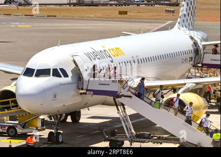 Luqa, Malta - 7 August 2023: Passengers Walking Out To Board An Air ...