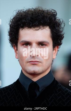 Venice, Italy. 05th Sep, 2023. Giorgio Quarzo Guarascio attending the Enea Premiere as part of the 80th Venice Film Festival (Mostra) in Venice, Italy on September 05, 2023. Photo by Aurore Marechal/ABACAPRESS.COM Credit: Abaca Press/Alamy Live News Stock Photo