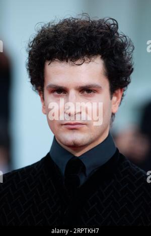 Venice, Italy. 05th Sep, 2023. Giorgio Quarzo Guarascio attending the Enea Premiere as part of the 80th Venice Film Festival (Mostra) in Venice, Italy on September 05, 2023. Photo by Aurore Marechal/ABACAPRESS.COM Credit: Abaca Press/Alamy Live News Stock Photo