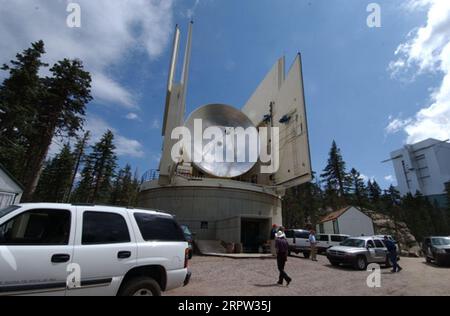 Facilities at Mount Graham International Observatory, near Safford ...
