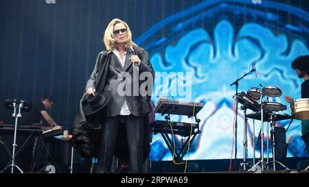 Photographs of Roisin Murphy performing at Connect Festival 2023 at the Royal Highland Centre Edinburgh on the 26th August 2023. Stock Photo