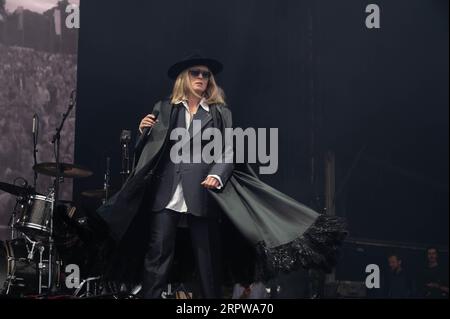 Photographs of Roisin Murphy performing at Connect Festival 2023 at the Royal Highland Centre Edinburgh on the 26th August 2023. Stock Photo