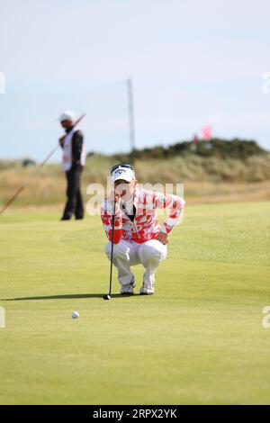 Morgan Pressel of USA was named as US team vice-captain for 2023 Solheim Cup matches to be played from 22 to 24 September at the Finca Cortesin in Spa Stock Photo