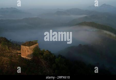 200509 -- TANGSHAN, May 9, 2020 -- Aerial photo taken on May 9, 2020 ...