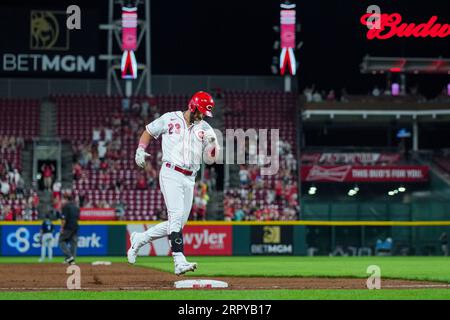 Photo: Cincinnati Reds Nick Martini Hits Solo Home Run