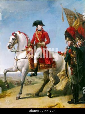 Antoine-Jean Gros (1771-1835) -- Napoleon after the Battle of Marengo  1803 Stock Photo