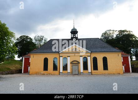 Kastelskirken - The church at the Kastellet ( Fortress ) in Copenhagen, Denmark. Stock Photo