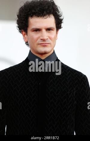 Italy, Lido di Venezia, September 05, 2023: Giorgio Quarzo Guarascio attends the red carpet for the movie 'Enea' at the 80th Venice International Film Festival on September 05, 2023 in Venice, Italy.    Photo © Ottavia Da Re/Sintesi/Alamy Live News Stock Photo