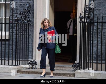 Downing Street, London, UK. 5th Sept, 2023. Penny Mordaunt MP,  Leader of the Commons leaves 10 Downing Street after weekly cabinet meeting. Credit: Malcolm Park/Alamy Stock Photo