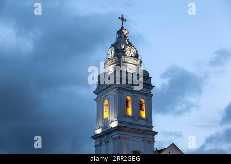 Santo Domingo Church, Quito, Ecuador Stock Photo