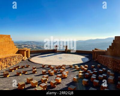 Italy, Sicily, Santo Stefano Quisquina, Andromeda Theater Stock Photo