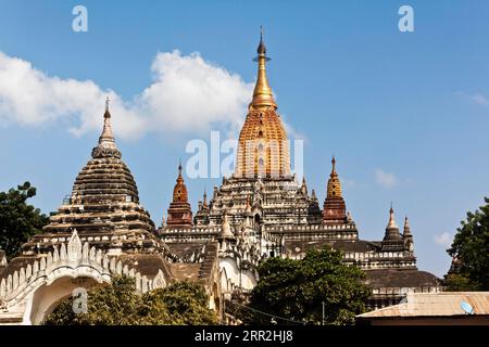 Ananda Temple, Bagan, Mandalay Division, Myanmar, Burma Stock Photo