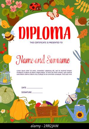Cute frame you can use as diploma frame Stock Vector Image & Art - Alamy