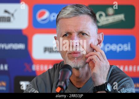 SOCCER CZECH REPUBLIC TEAM PREPARATIONS PRESS CONFERENCE - Press