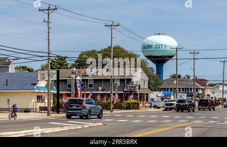 Local Architecture in Surf City Long Beach Island New Jersey USA Stock Photo