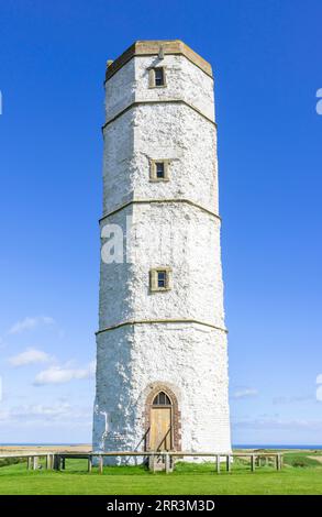 Flamborough Lighthouse Flamborough Lighthouse Flamborough old Lighthouse Flamborough Head East Riding of Yorkshire coast England uk gb Europe Stock Photo