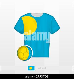 Palau national football team formation Royalty Free Vector