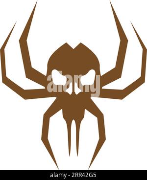 Spider logo icon design illustration Stock Vector