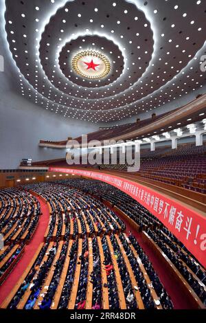 201124 -- BEIJING, Nov. 24, 2020 -- A gathering to honor model workers and exemplary individuals is held at the Great Hall of the People in Beijing, capital of China, Nov. 24, 2020.  CHINA-BEIJING-MODEL WORKERS-EXEMPLARY INDIVIDUALS-GATHERING CN YuexYuewei PUBLICATIONxNOTxINxCHN Stock Photo