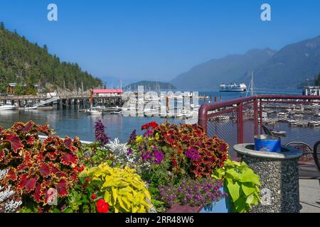 BC Ferry, Horseshoe Bay, West Vancouver, British Columbia, Canada Stock Photo