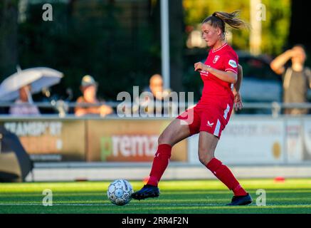 Enschede, Netherlands. 06th Sep, 2023. ENSCHEDE, NETHERLANDS - SEPTEMBER 6: Marit Auee of FC Twente during the UEFA Women's Champions League LP Group 1 Semi Final match between FC Twente and SK Sturm Graz at Sportpark Schreurserve on September 6, 2023 in Enschede, Netherlands (Photo by Rene Nijhuis/Orange Pictures) Credit: Orange Pics BV/Alamy Live News Stock Photo