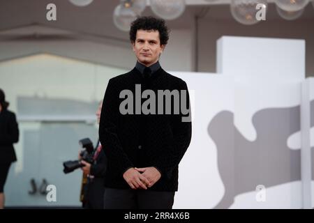 Giorgio Quarzo Guarascio attends a red carpet for the movie ''Enea'' at the 80th Venice International Film Festival on September 05, 2023 in Venice, Italy. (Photo by Luca Carlino/NurPhoto) Credit: NurPhoto SRL/Alamy Live News Stock Photo