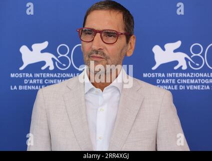 Venice, Italy, 5th September, 2023. Adamo Dionisi at the photo call for the film Enea at the 80th Venice International Film Festival. Photo Credit: Doreen Kennedy / Alamy Live News. Stock Photo