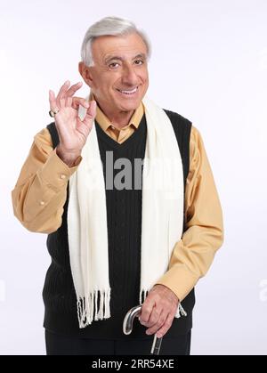 A GRANDPA for CHRISTMAS TV Movie Stock Photo