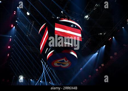 Asia Arena, Manila, Philippines. 6th Sep, 2023. General View, SEPTEMBER 6, 2023 - Basketball - FIBA World Cup 2023 - Quarter-Finals match between Germany 81-79 Latvia at Mall of Asia Arena, Manila, Philippines. Credit: SportsPressJP/AFLO/Alamy Live News Stock Photo