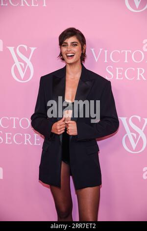 New York, USA. 06th Sep, 2023. Taylor Hill walking on the red carpet at Victoria's Secret event kicking off New York Fashion Week with a special celebration of Victoria's Secret The Tour ‘23 held in New York, NY on September 6, 2023. (Photo by Anthony Behar/Sipa USA) Credit: Sipa USA/Alamy Live News Stock Photo