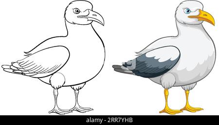 Opila bird coloring page hi-res stock photography and images - Alamy