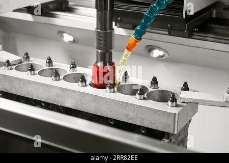 Diamond honing of engine on CNC machine. Cylinder boring engine machine ...