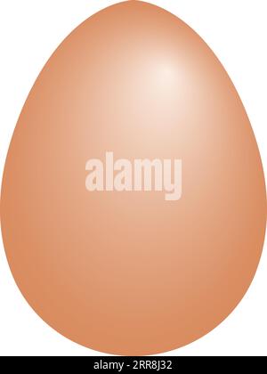set 3d realistic  chicken egg with realistic color easter symbol Stock Vector