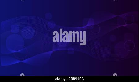 Elegant Lineart Gradient Background Template Wallpaper Stock Vector