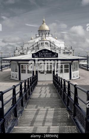A Victorian tea room at the pier at Eastbourne beach Stock Photo - Alamy