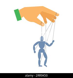 Hand of an illusionist vector Stock Vector