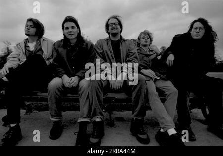 Uncle Tupelo photographed in London in 1996 Stock Photo