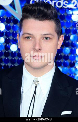 John Newman attends The Global Awards at Eventim Apollo, Hammersmith in London. Stock Photo