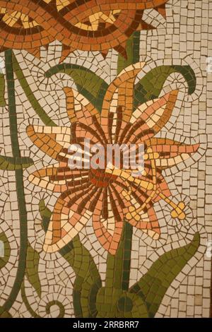 ceramics with ancient venecitas style of the cathedral church in buenos aires Stock Photo