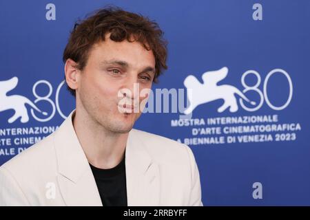 Lido Di Venezia, Italy. 07th Sep, 2023. Franz Rogowski attends a photocall for the movie 'Lubo' at the 80th Venice International Film Festival on September 07, 2023 in Venice, Italy. © Photo: Cinzia Camela. Credit: Live Media Publishing Group/Alamy Live News Stock Photo