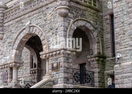 St. John's, NL, Canada - Aug. 27, 2023: Supreme Court of Newfoundland and Labrador Stock Photo