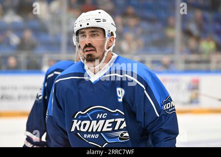 Brno, Czech Republic. 07th May, 2023. Czech fan in action during the Euro  Hockey Challenge match Switzerland vs Czech Republic in Brno, Czech  Republic, May 7, 2023. Credit: Vaclav Salek/CTK Photo/Alamy Live