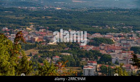 Medjugorje is a small locality in Citluk Municipality, today part of Herzegovina-Narenta Canton, Federation of Bosnia and Herzegovina, Bosnia and Herz Stock Photo