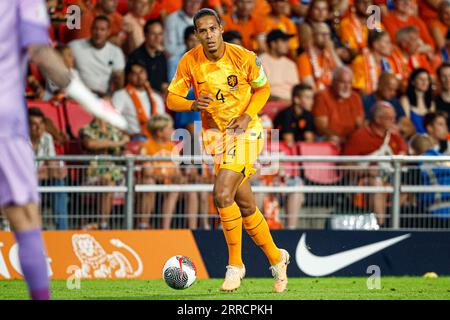 Eindhoven, Netherlands. 07th Sep, 2023. EINDHOVEN, NETHERLANDS - SEPTEMBER 7: Virgil van Dijk of the Netherlands during the UEFA EURO 2024 European Qualifiers match between Netherlands and Greece at the Philips Stadion on September 7, 2023 in Eindhoven, Netherlands (Photo by Broer van den Boom/Orange Pictures) Credit: Orange Pics BV/Alamy Live News Stock Photo