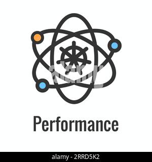 Kubernetes Development Environment Icon Showing Benefit Stock Vector