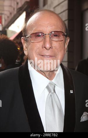 Clive Davis arriving at the opening night of 'Motown: The Musical' at The Lunt Fontanne Theatre in New York City on April 14, 2013.  Photo Credit: Henry McGee/MediaPunch Stock Photo