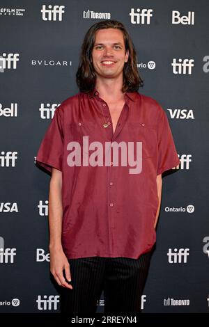 Toronto, Canada. 07th Sep, 2023. Aaron Jackson attending the premiere of the movie Dicks The Musical during Toronto International Film Festival in Toronto, Canada on September 7, 2023. Photo by Julien Reynaud/APS-Medias/ABACAPRESS.COM Credit: Abaca Press/Alamy Live News Stock Photo