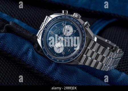 Omega Speedmaster Chronoscope Stock Photo